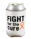 Personalized Fight for the Cure - Orange Ribbon Leukemia Can / Bottle Insulator Coolers-Can Coolie-TooLoud-1-Davson Sales