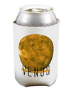 Planet Venus Text Can / Bottle Insulator Coolers by TooLoud-Can Coolie-TooLoud-1-Davson Sales