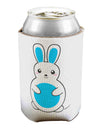 Cute Easter Bunny - Blue Can / Bottle Insulator Coolers by TooLoud-Can Coolie-TooLoud-1-Davson Sales