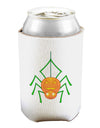 Cute Pumpkin Spider - Halloween Can and Bottle Insulator Cooler-Bottle Insulator-TooLoud-White-Davson Sales