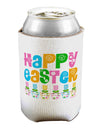 Happy Easter - Tulips Can / Bottle Insulator Coolers by TooLoud-Can Coolie-TooLoud-1-Davson Sales