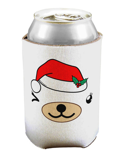 Kyu-T Face Beartholomea Santa Girl Bear Can / Bottle Insulator Coolers-Can Coolie-TooLoud-1 Piece-Davson Sales