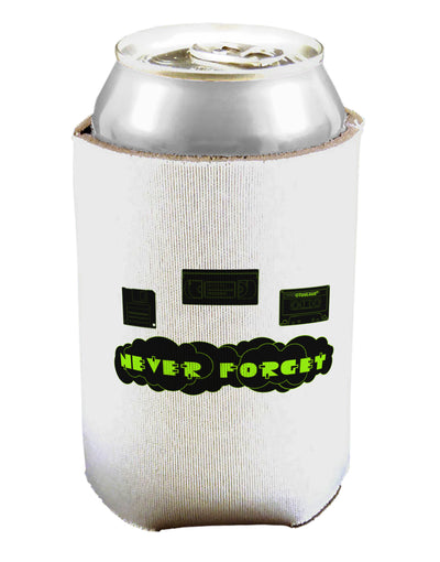 Never Forget Retro 80's Funny Can / Bottle Insulator Coolers by TooLoud-Can Coolie-TooLoud-1-Davson Sales