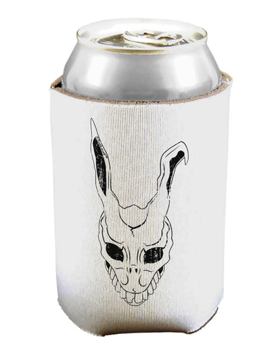 Scary Bunny Face White Distressed Can / Bottle Insulator Coolers-Can Coolie-TooLoud-1 Piece-Davson Sales
