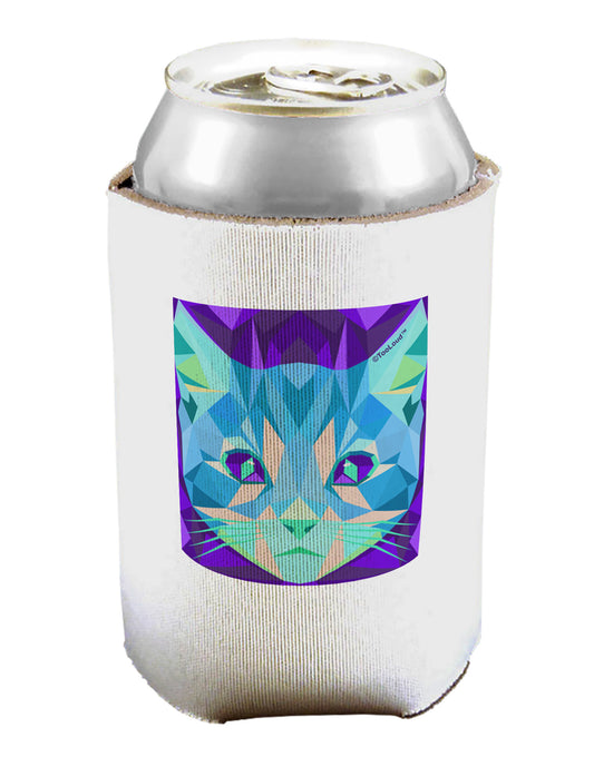 Geometric Kitty Inverted Can / Bottle Insulator Coolers-Can Coolie-TooLoud-1-Davson Sales