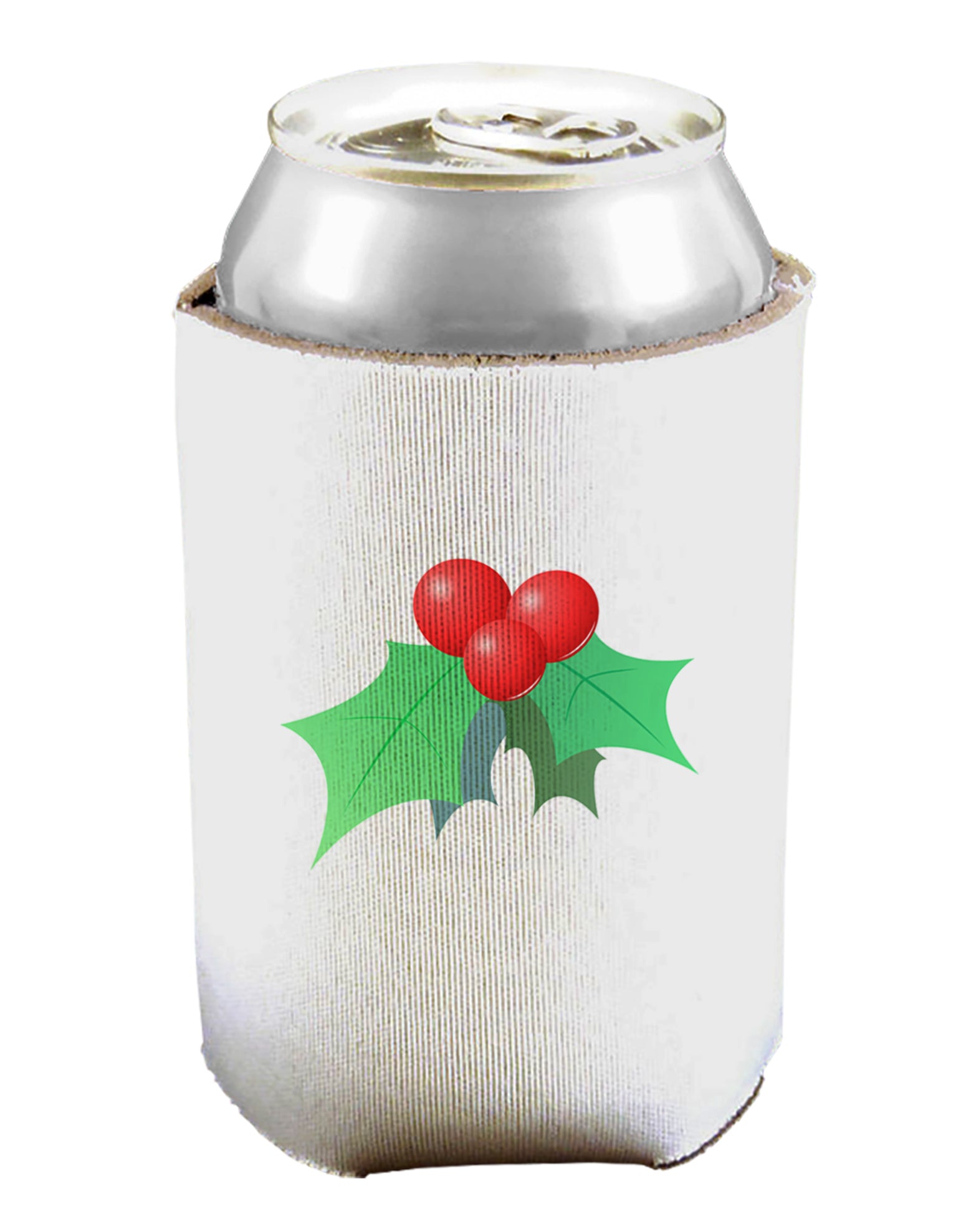 Mistletoe Christmas Design Can / Bottle Insulator Coolers-Can Coolie-TooLoud-1-Davson Sales