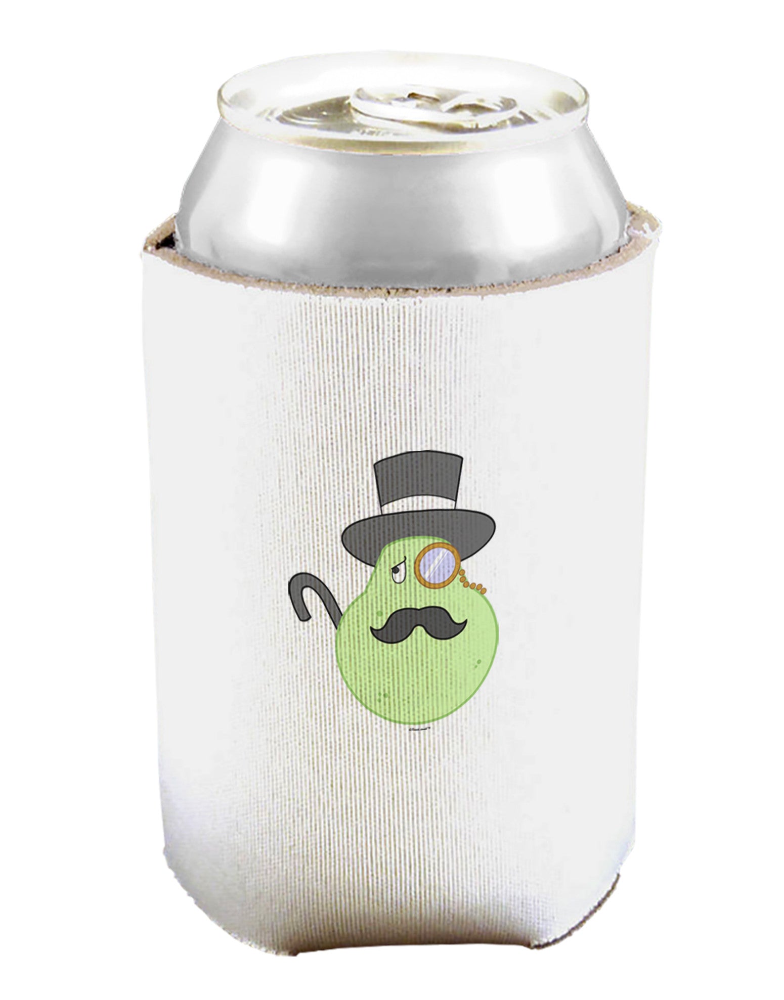 Sir Pearrington Can and Bottle Insulator Cooler-Bottle Insulator-TooLoud-White-Davson Sales