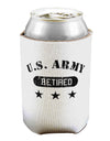 Retired Army Can / Bottle Insulator Coolers by TooLoud-Can Coolie-TooLoud-1-Davson Sales