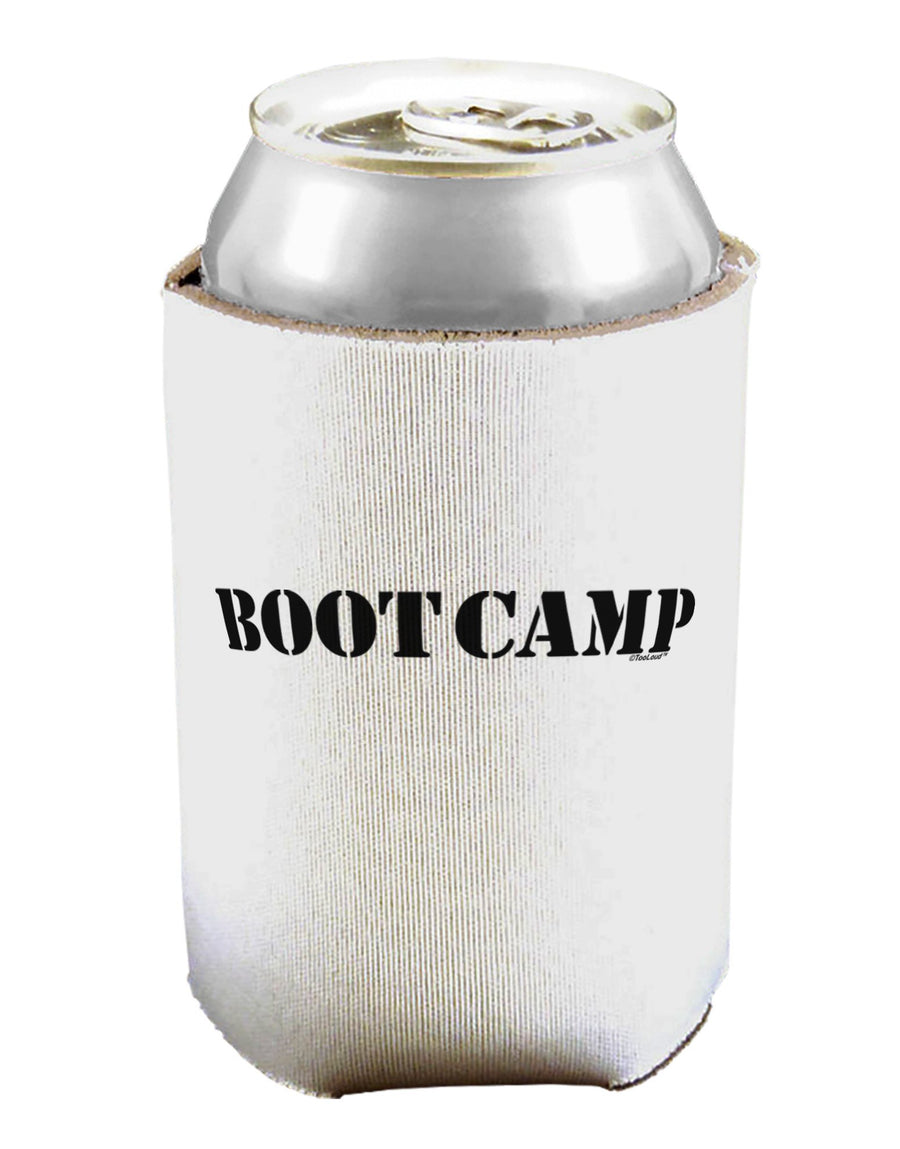 Bootcamp Military Text Can / Bottle Insulator Coolers-Can Coolie-TooLoud-1 Piece-Davson Sales