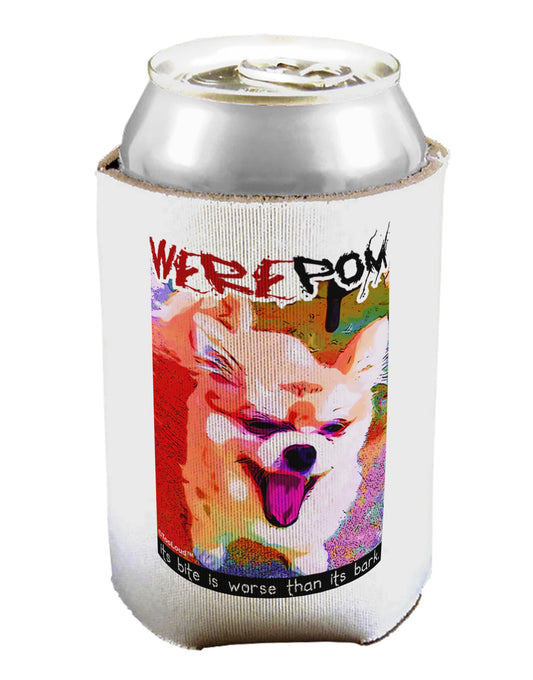 TooLoud WerePom - Werewolf Pomeranian Can / Bottle Insulator Coolers-Can Coolie-TooLoud-1-Davson Sales