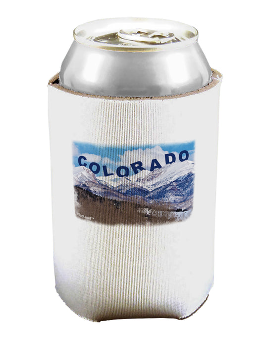 Pikes Peak Text Can / Bottle Insulator Coolers-Can Coolie-TooLoud-1-Davson Sales