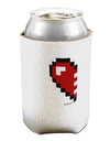 Couples Pixel Heart Design - Left Can / Bottle Insulator Coolers by TooLoud-Can Coolie-TooLoud-1-Davson Sales