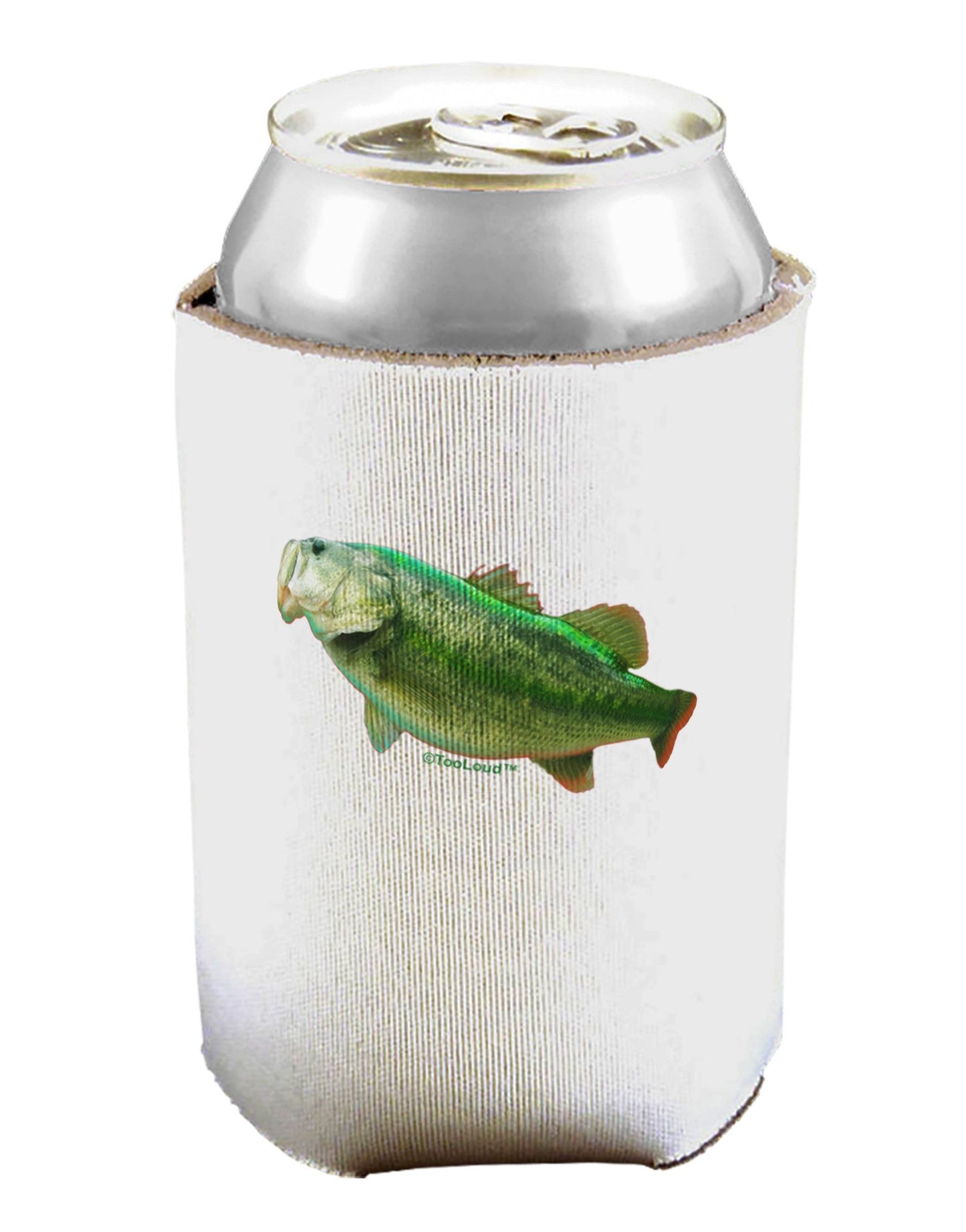 Big Bass Fish Can / Bottle Insulator Coolers-Can Coolie-TooLoud-1-Davson Sales