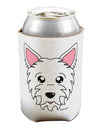 Cute West Highland White Terrier Westie Dog Can / Bottle Insulator Coolers by TooLoud-Can Coolie-TooLoud-1-Davson Sales