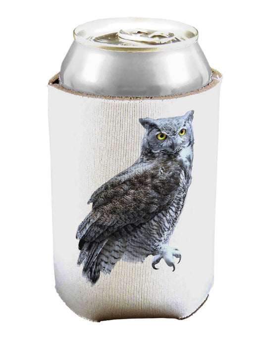 Great Horned Owl Photo Can / Bottle Insulator Coolers-Can Coolie-TooLoud-1-Davson Sales