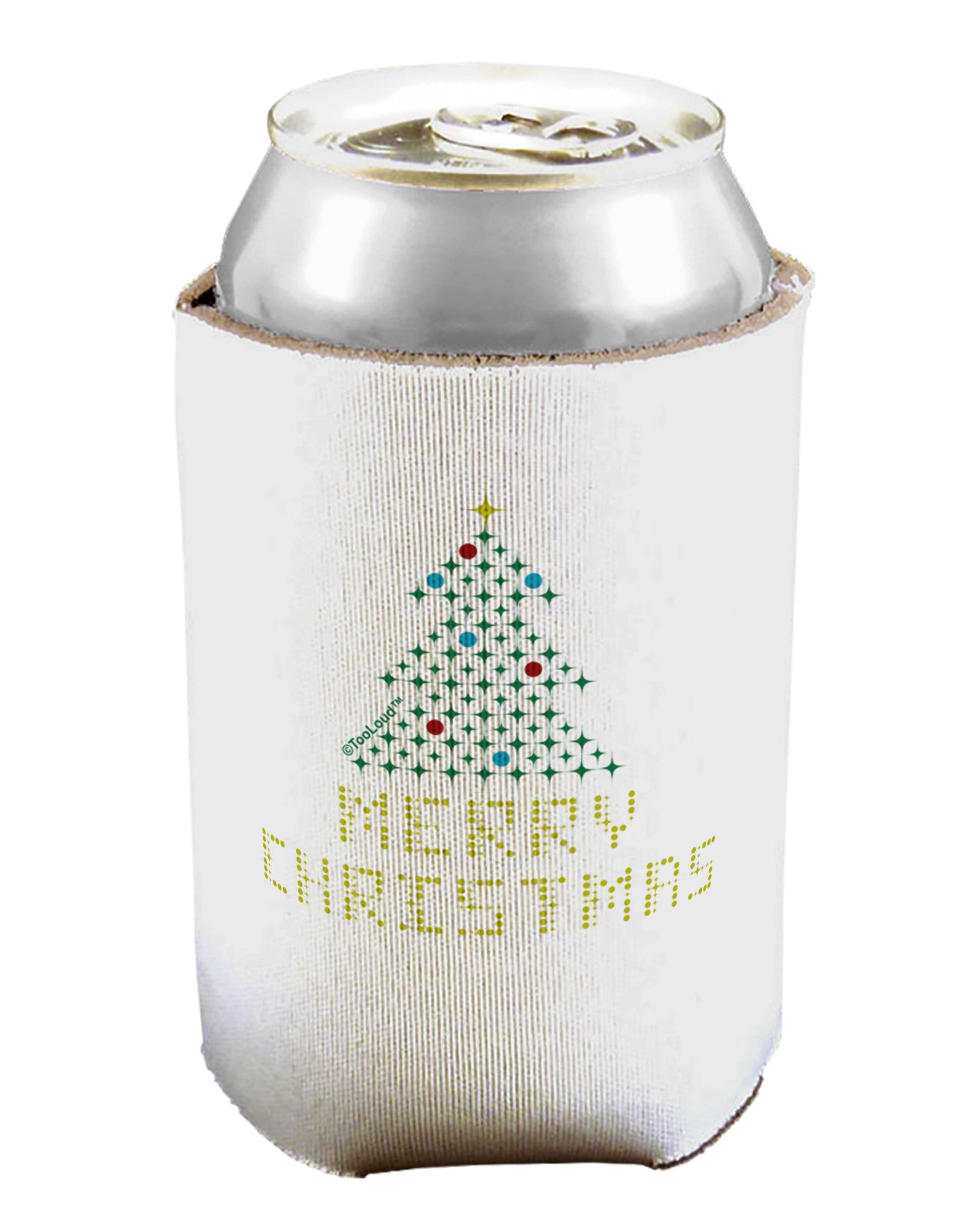 Merry Christmas Sparkles Can / Bottle Insulator Coolers-Can Coolie-TooLoud-1-Davson Sales