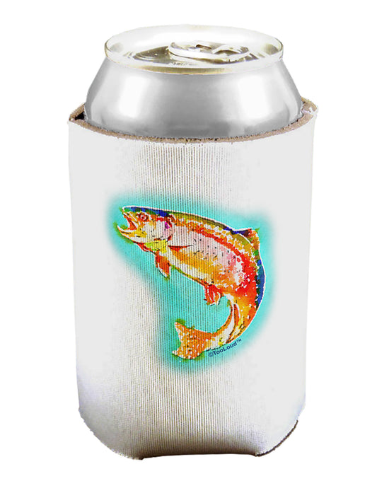 Rainbow Trout WaterColor Can / Bottle Insulator Coolers-Can Coolie-TooLoud-1-Davson Sales