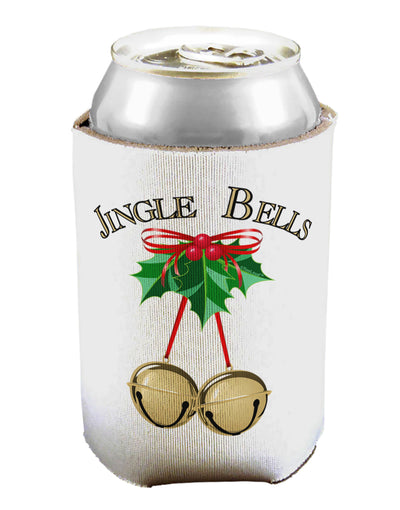 Jingle Bells Can / Bottle Insulator Coolers by TooLoud-Can Coolie-TooLoud-1-Davson Sales