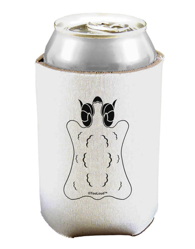 Golden Fleece Black and White Design Can / Bottle Insulator Coolers by TooLoud-Can Coolie-TooLoud-1-Davson Sales