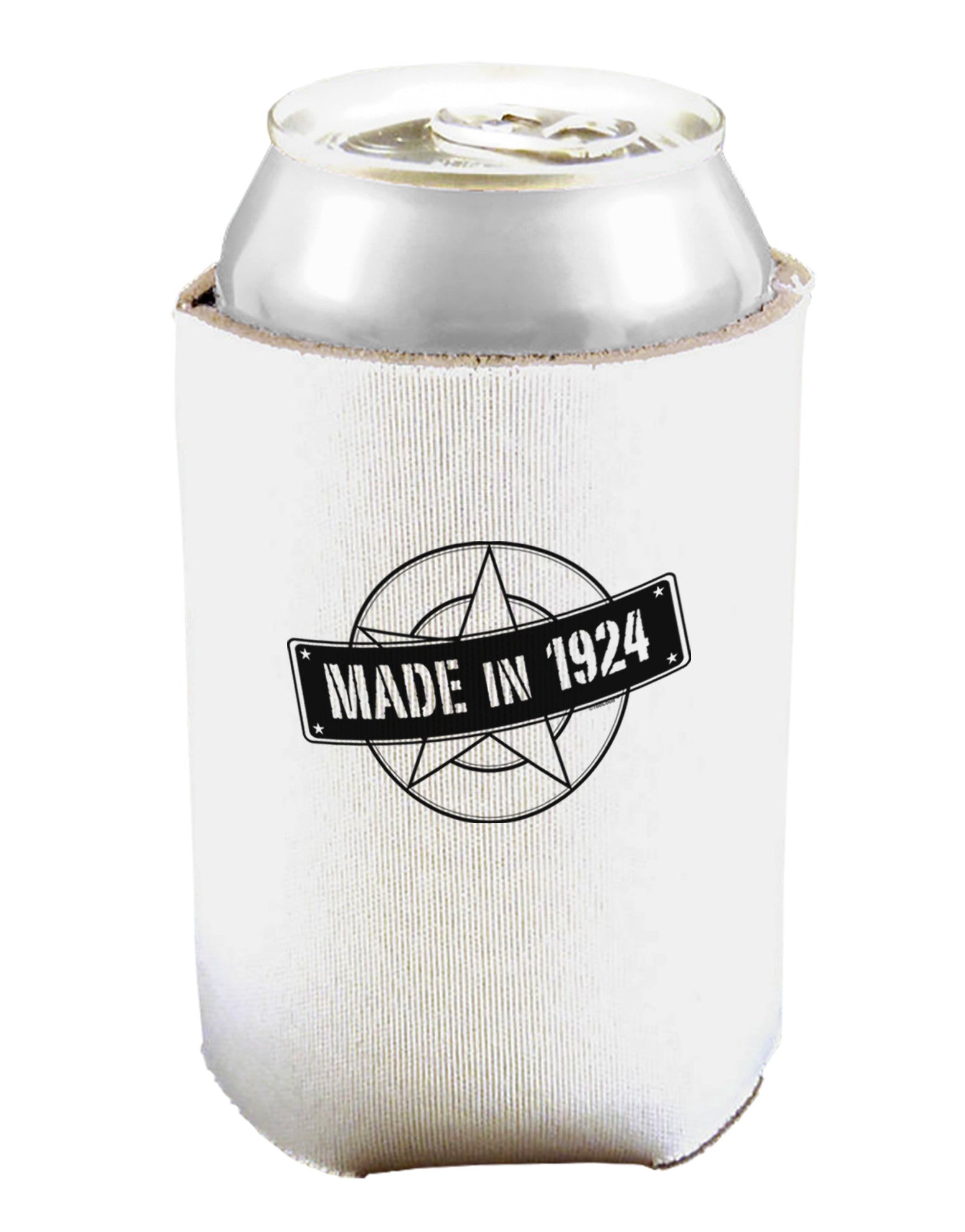 90th Birthday Made In Birth Year 1928Can and Bottle Insulator Cooler-Bottle Insulator-TooLoud-White-Davson Sales