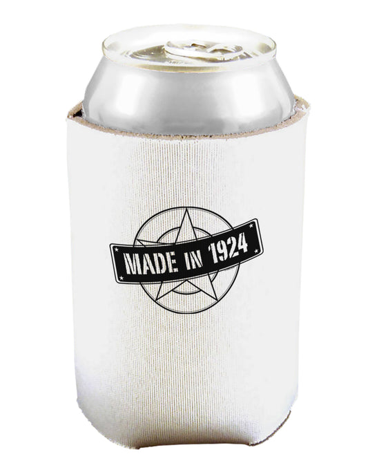 90th Birthday Made In Birth Year 1928Can and Bottle Insulator Cooler-Bottle Insulator-TooLoud-White-Davson Sales