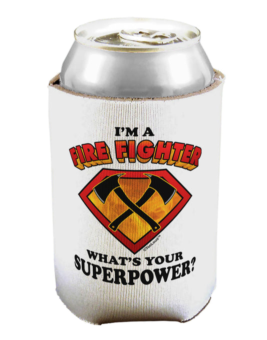 Fire Fighter - Superpower Can / Bottle Insulator Coolers-Can Coolie-TooLoud-1-Davson Sales
