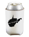 West Virginia - United States Shape Can / Bottle Insulator Coolers-Can Coolie-TooLoud-1 Piece-Davson Sales