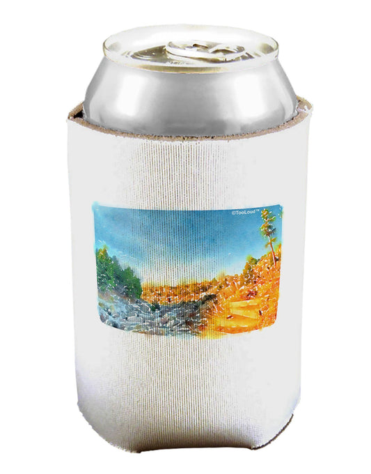 Castlewood Canyon Watercolor Can / Bottle Insulator Coolers-Can Coolie-TooLoud-1-Davson Sales