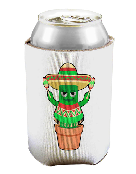 Fiesta Cactus Poncho Can / Bottle Insulator Coolers by TooLoud-Can Coolie-TooLoud-1-Davson Sales