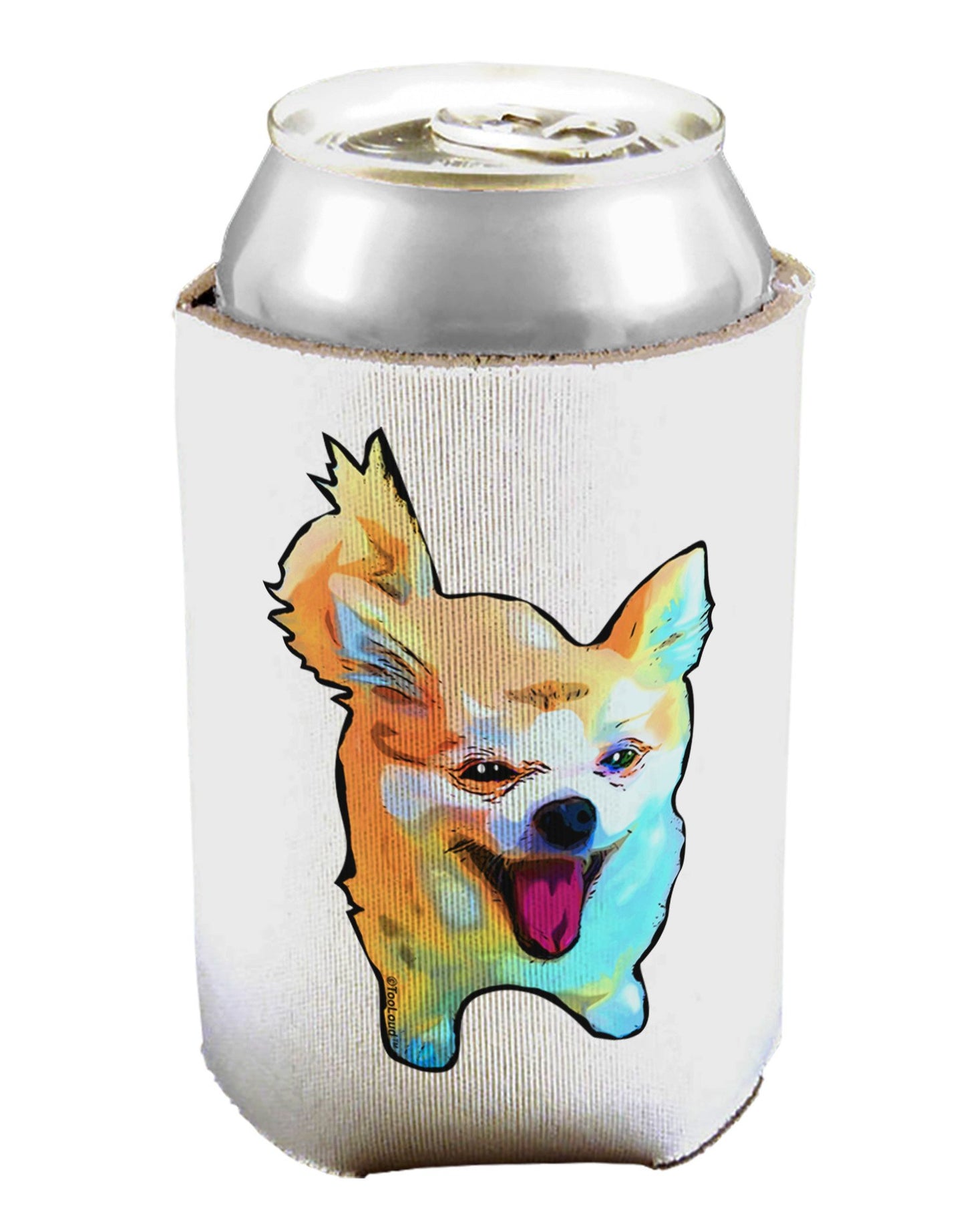Cartoon Pomeranian Can / Bottle Insulator Coolers-Can Coolie-TooLoud-1-Davson Sales