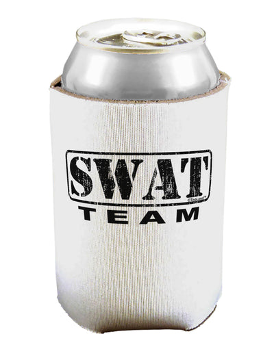 SWAT Team Logo - Distressed Can / Bottle Insulator Coolers by TooLoud-Can Coolie-TooLoud-1-Davson Sales