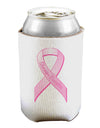 Pink Breast Cancer Awareness Ribbon - Stronger Everyday Can / Bottle Insulator Coolers-Can Coolie-TooLoud-1 Piece-Davson Sales