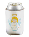 Cute Christmas Angel Girl Can / Bottle Insulator Coolers-Can Coolie-TooLoud-1 Piece-Davson Sales