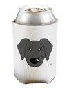 Cute Black Labrador Retriever Dog Can / Bottle Insulator Coolers by TooLoud-Can Coolie-TooLoud-1-Davson Sales