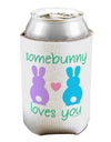 Somebunny Loves You Can / Bottle Insulator Coolers by TooLoud-Can Coolie-TooLoud-1-Davson Sales