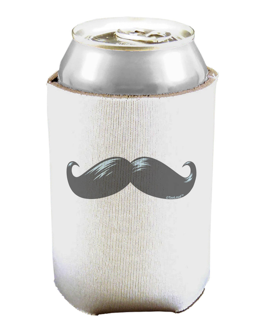 Big Gray Mustache Can / Bottle Insulator Coolers-Can Coolie-TooLoud-1 Piece-Davson Sales