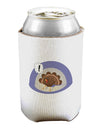 Escaping Turkey - Funny Thanksgiving Can and Bottle Insulator Cooler-Bottle Insulator-TooLoud-White-Davson Sales