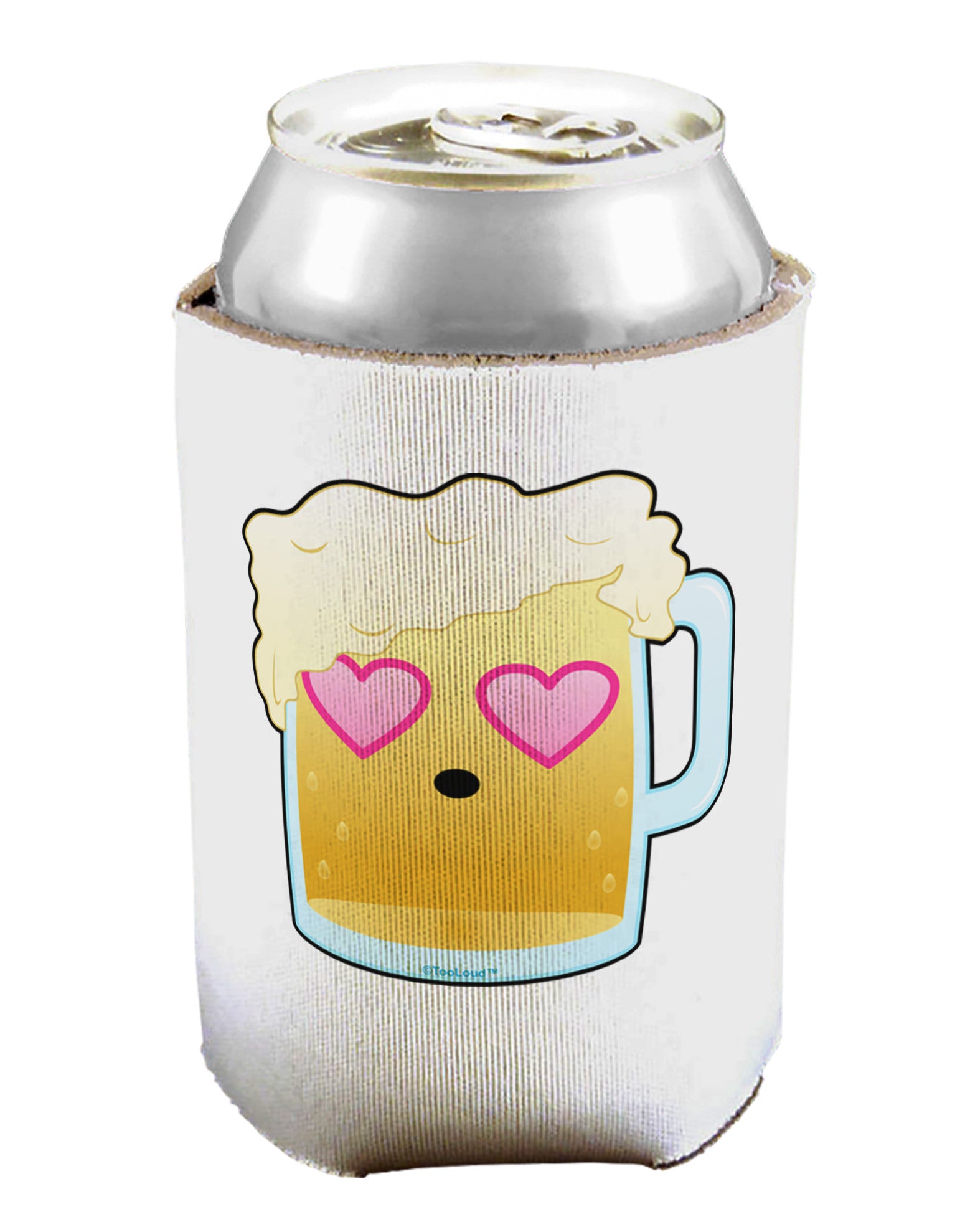 Cute Infatuated Beer Can / Bottle Insulator Coolers by TooLoud-Can Coolie-TooLoud-1-Davson Sales
