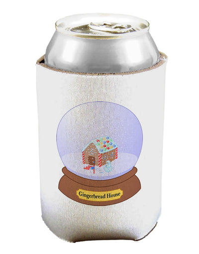 Little Gingerbread House Snow Globe Can / Bottle Insulator Coolers by TooLoud-Can Coolie-TooLoud-1-Davson Sales