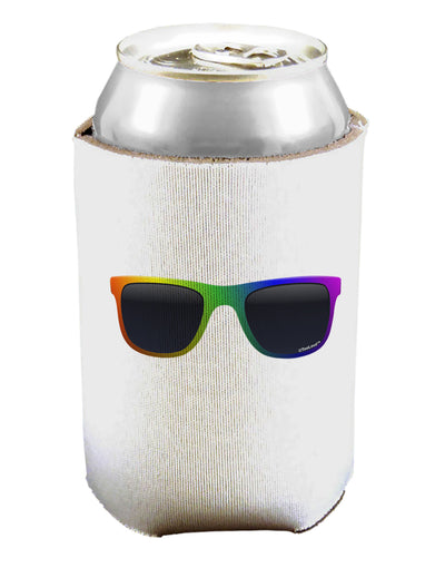 Pride Rainbow Glasses Can / Bottle Insulator Coolers by TooLoud-Can Coolie-TooLoud-1-Davson Sales