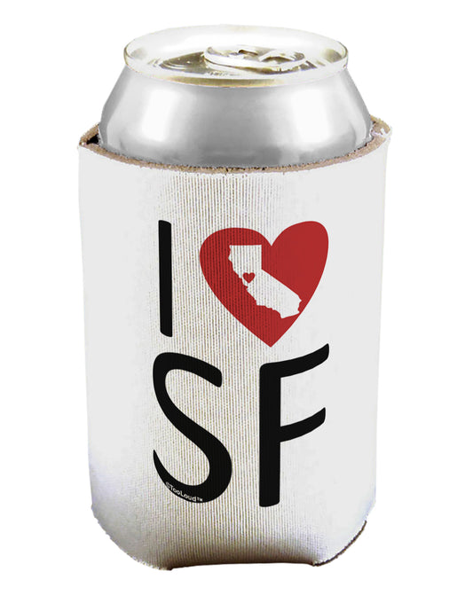 I Heart San Francisco Can / Bottle Insulator Coolers-Can Coolie-TooLoud-1-Davson Sales