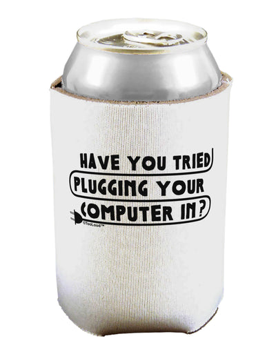 Plugging Your Computer In Can / Bottle Insulator Coolers by TooLoud-Can Coolie-TooLoud-1-Davson Sales