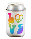 Peace and Love - Peace Heart Love Can / Bottle Insulator Coolers-Can Coolie-TooLoud-1-Davson Sales