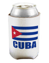 Cuba Flag Cuban Pride Can / Bottle Insulator Coolers by TooLoud-Can Coolie-TooLoud-1-Davson Sales
