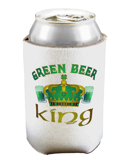 Green Beer King Can / Bottle Insulator Coolers-Can Coolie-TooLoud-1-Davson Sales