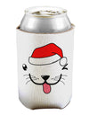 Kyu-T Face Puppino Santa Boy Dog Can / Bottle Insulator Coolers-Can Coolie-TooLoud-1 Piece-Davson Sales