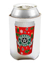 Blessed Yule Red Coffee Cup Can / Bottle Insulator Coolers by TooLoud-TooLoud-1-Davson Sales