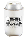 Cool Grandma Can and Bottle Insulator Koozie-Koozie-TooLoud-White-Davson Sales