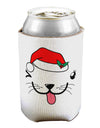 Kyu-T Face Puppina Santa Girl Dog Can / Bottle Insulator Coolers-Can Coolie-TooLoud-1 Piece-Davson Sales