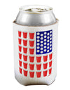 Beer Pong Flag Can / Bottle Insulator Coolers-Can Coolie-TooLoud-1-Davson Sales